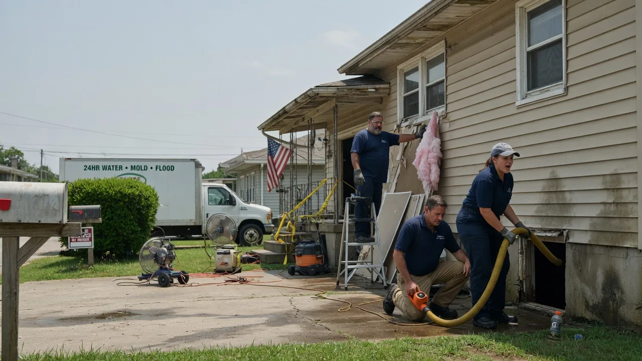 Water Damage Repair in Pittstown, NJ near me